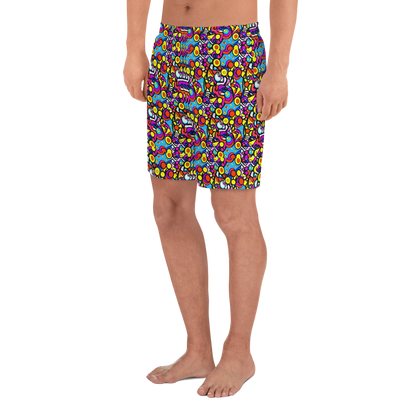 Men's Athletic Shorts - Stellar Circus