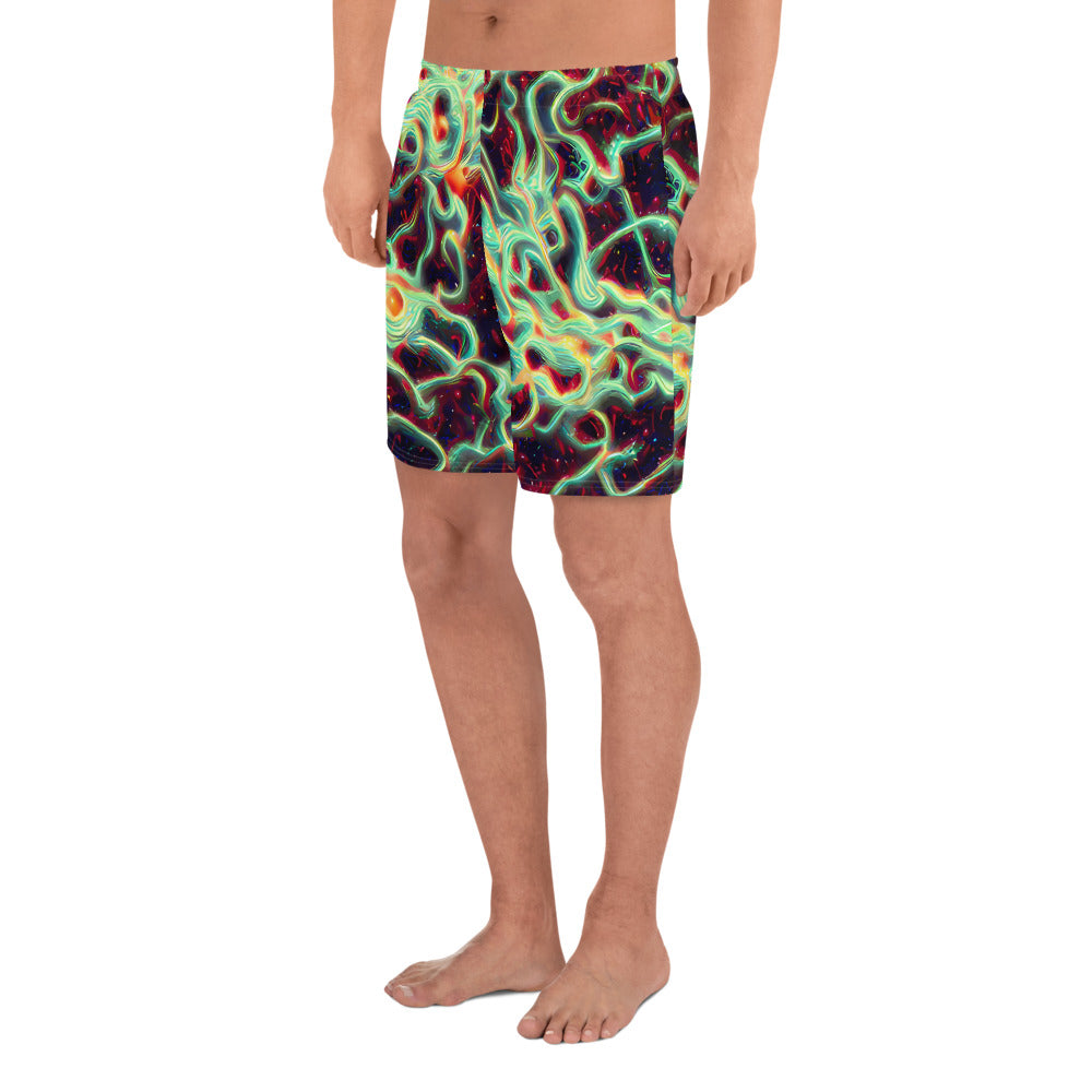 Men's Athletic Shorts - Chimeric Currents