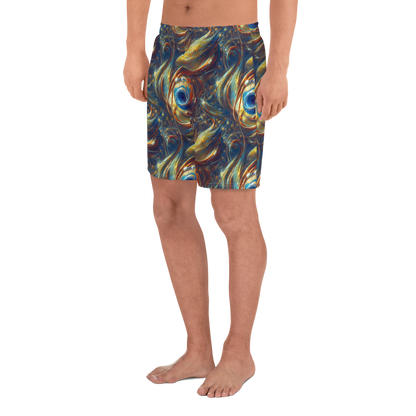 Men's Athletic Shorts - Celestial Vortex