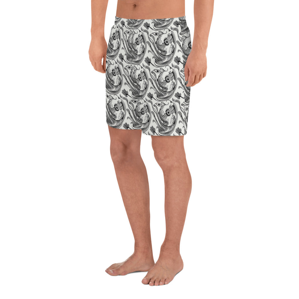 Men's Athletic Shorts - Rhythmic Riddle