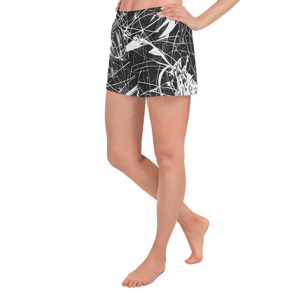 Women’s Athletic Shorts - Void Vortex