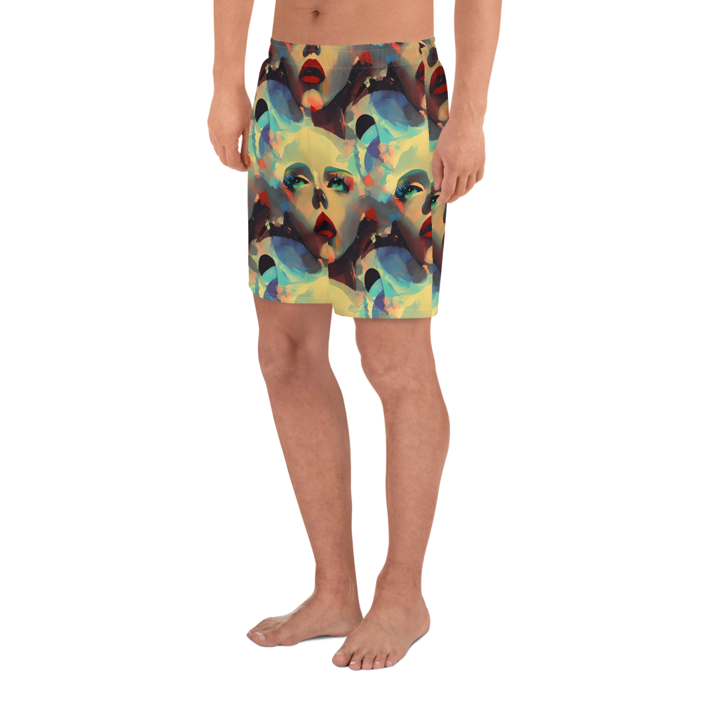 Men's Athletic Shorts - Astral Reflections