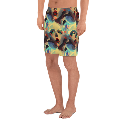 Men's Athletic Shorts - Astral Reflections