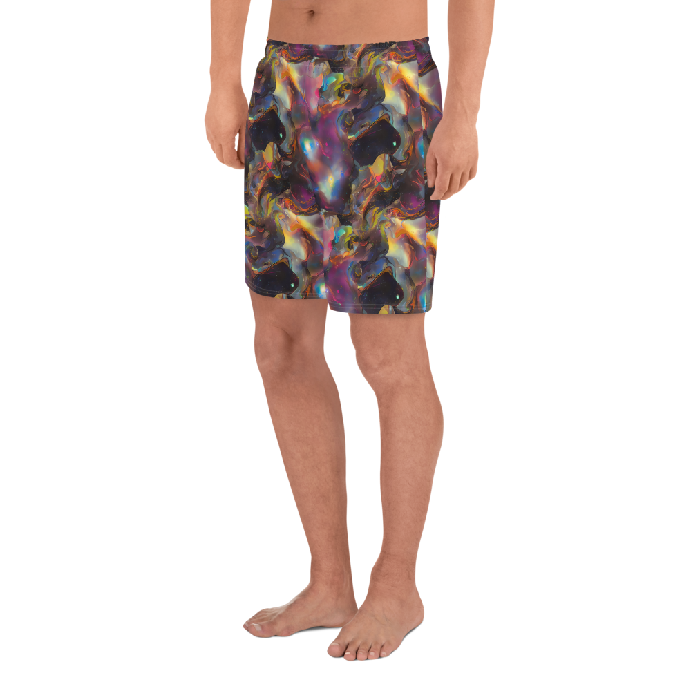 Men's Athletic Shorts - Cosmic Fusion