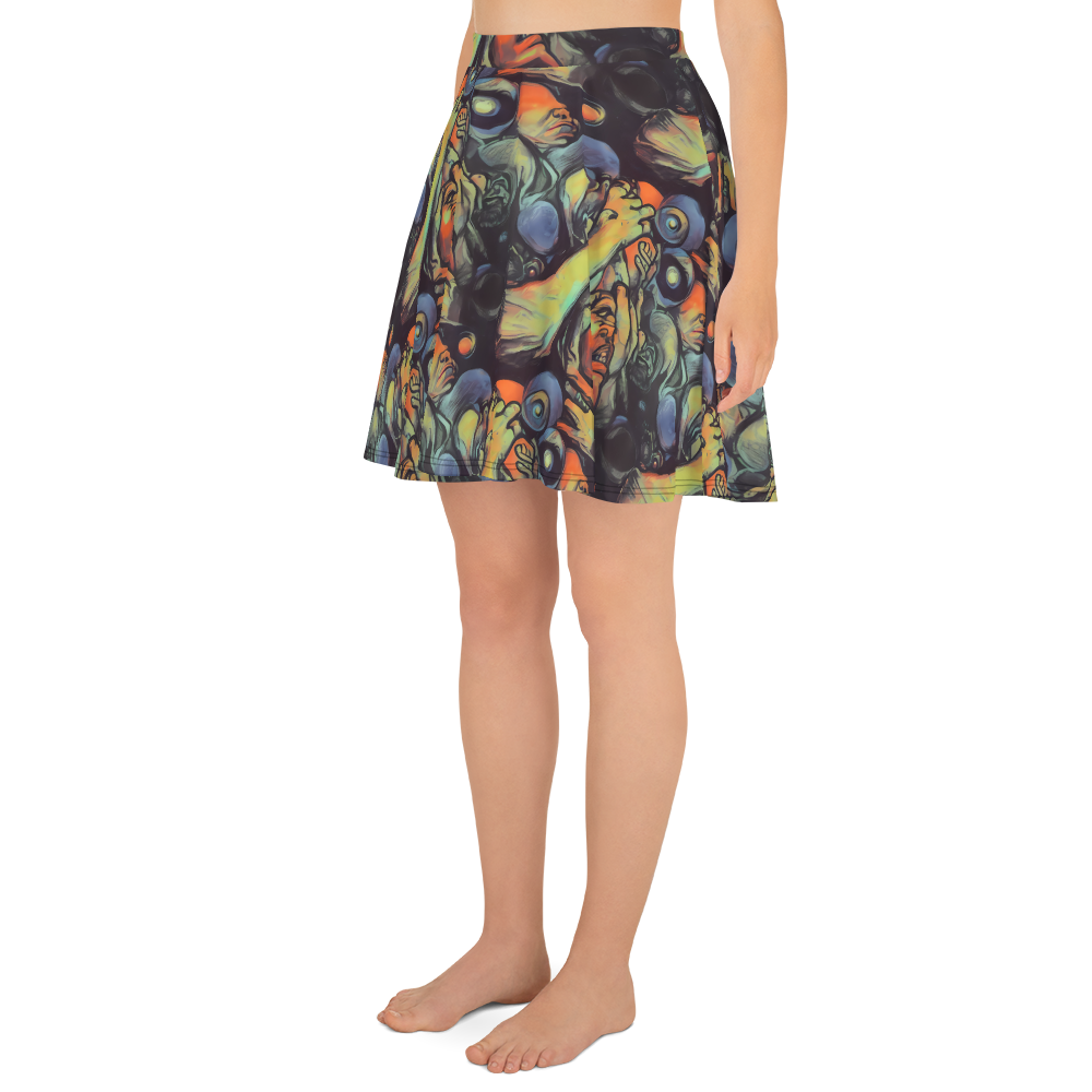 Skater Skirt - Cosmic Scream