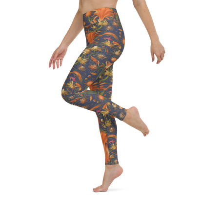 Yoga Leggings - Stellar Blooms