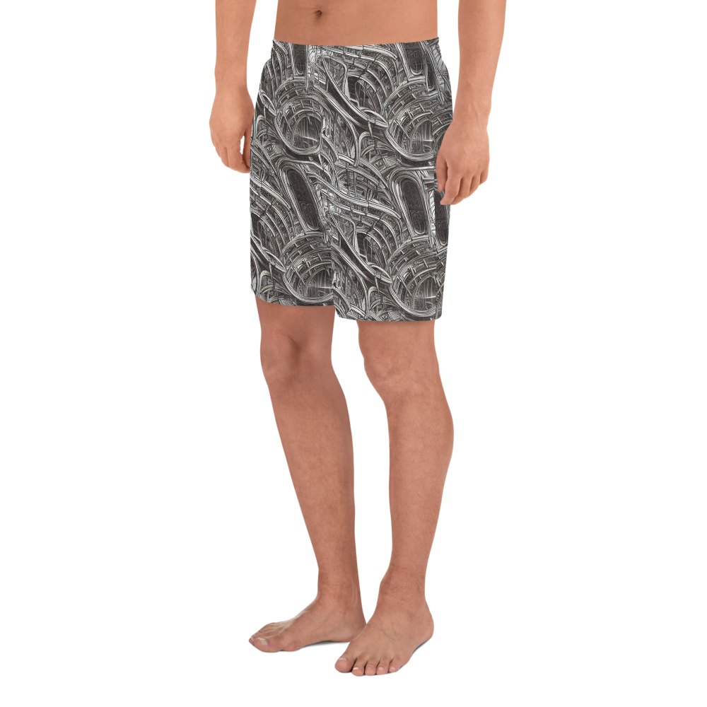 Men's Athletic Shorts - Piranesi's Dream