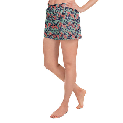 Athletic Shorts - Cosmic Coral