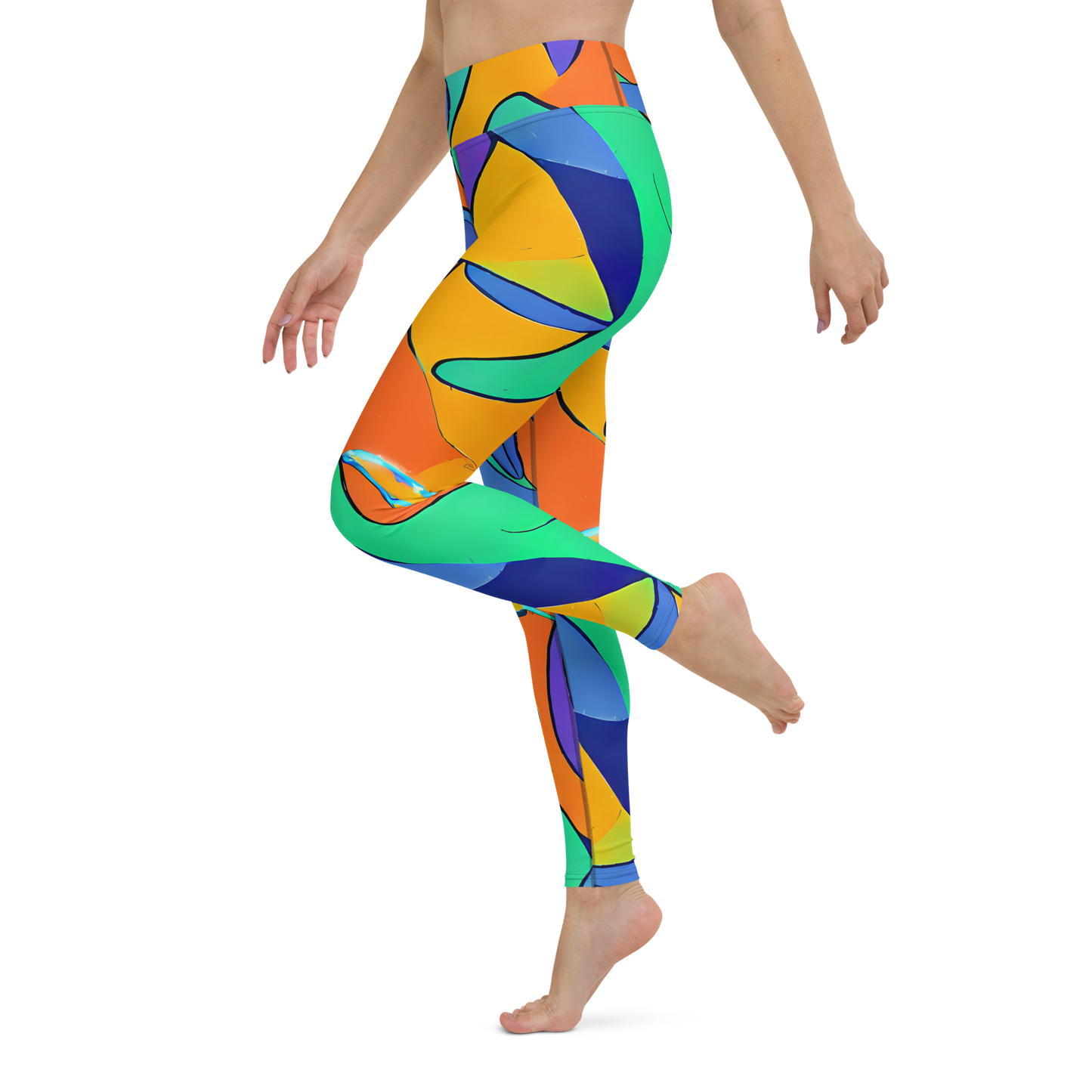 Yoga Leggings - Archipenko Dream