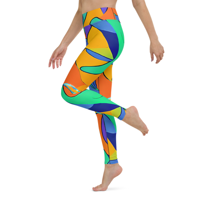 Yoga Leggings - Archipenko Dream