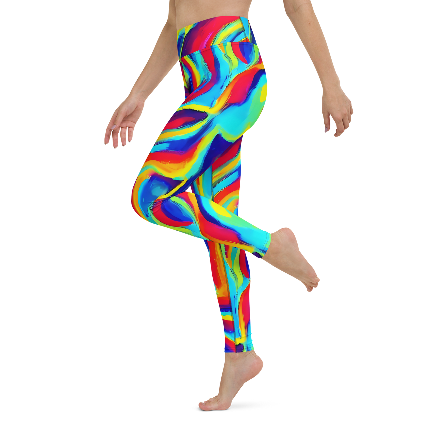 Yoga Leggings - Stael Swirls