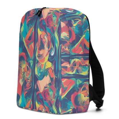 Minimalist Backpack - Neon Aurora