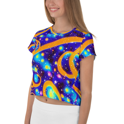 Women's Crop Tee - Epic Orbit