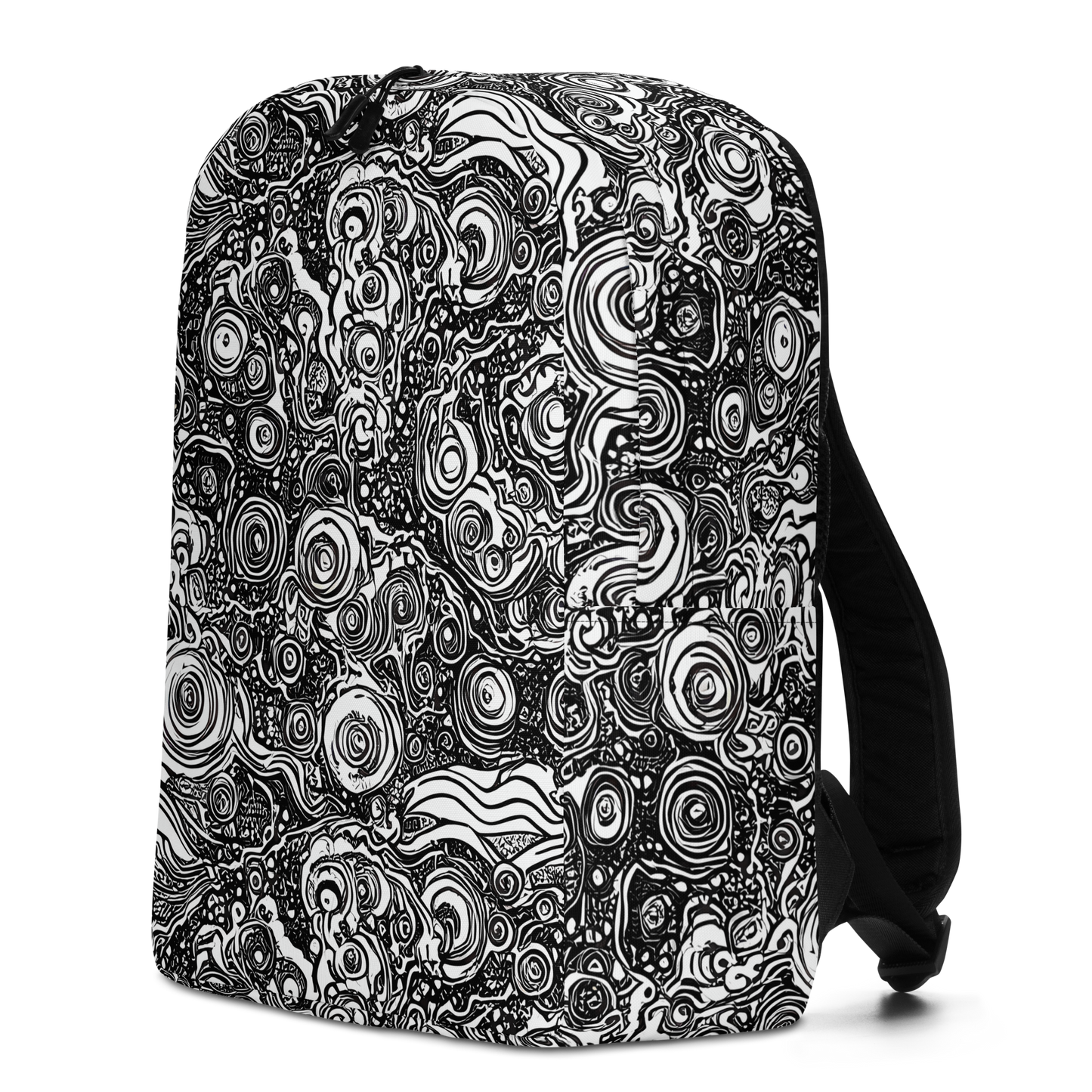 Minimalist Backpack - Swirling Stories