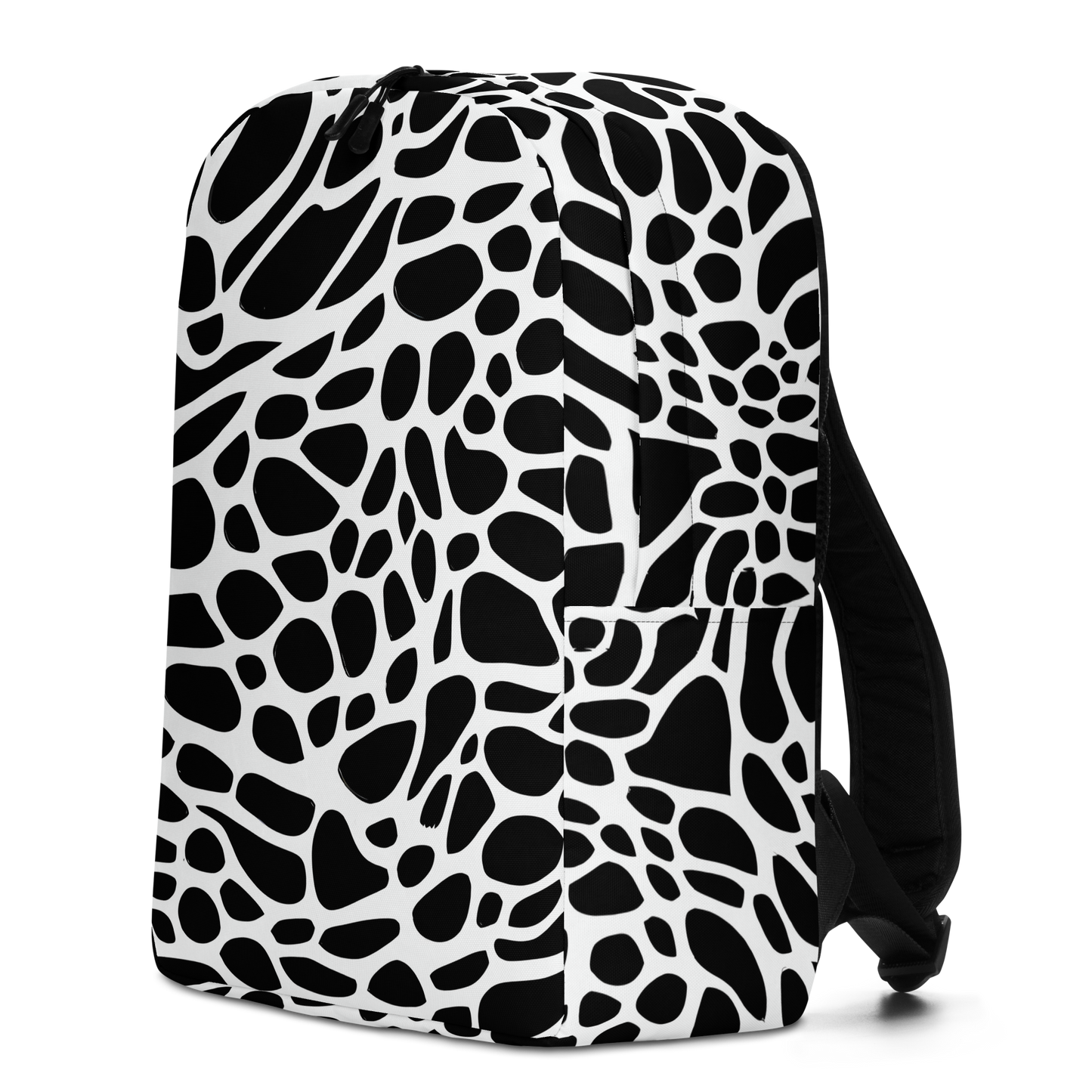 Minimalist Backpack - Monochrome Mystique