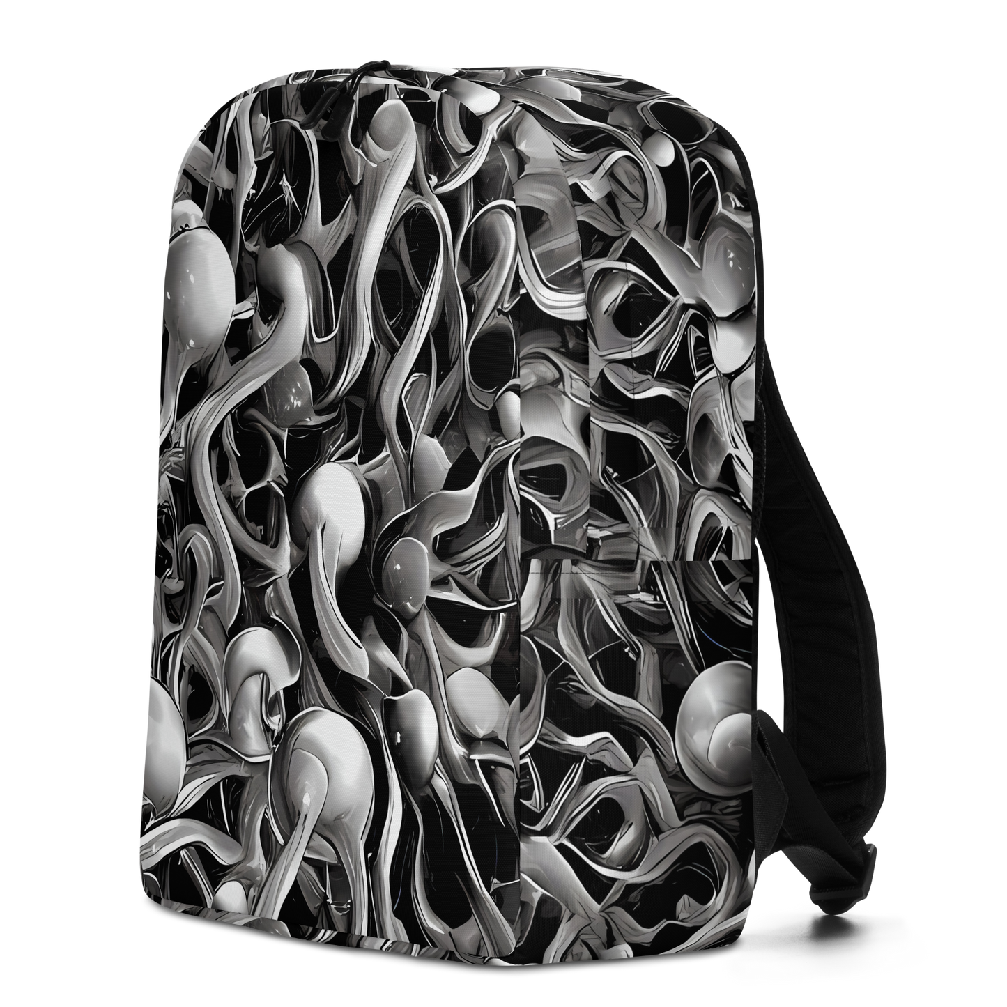 Minimalist Backpack - Fluid Monochrome