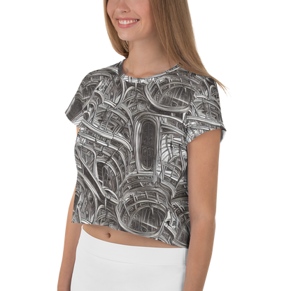 Women's Crop Tee - Piranesi's Dream