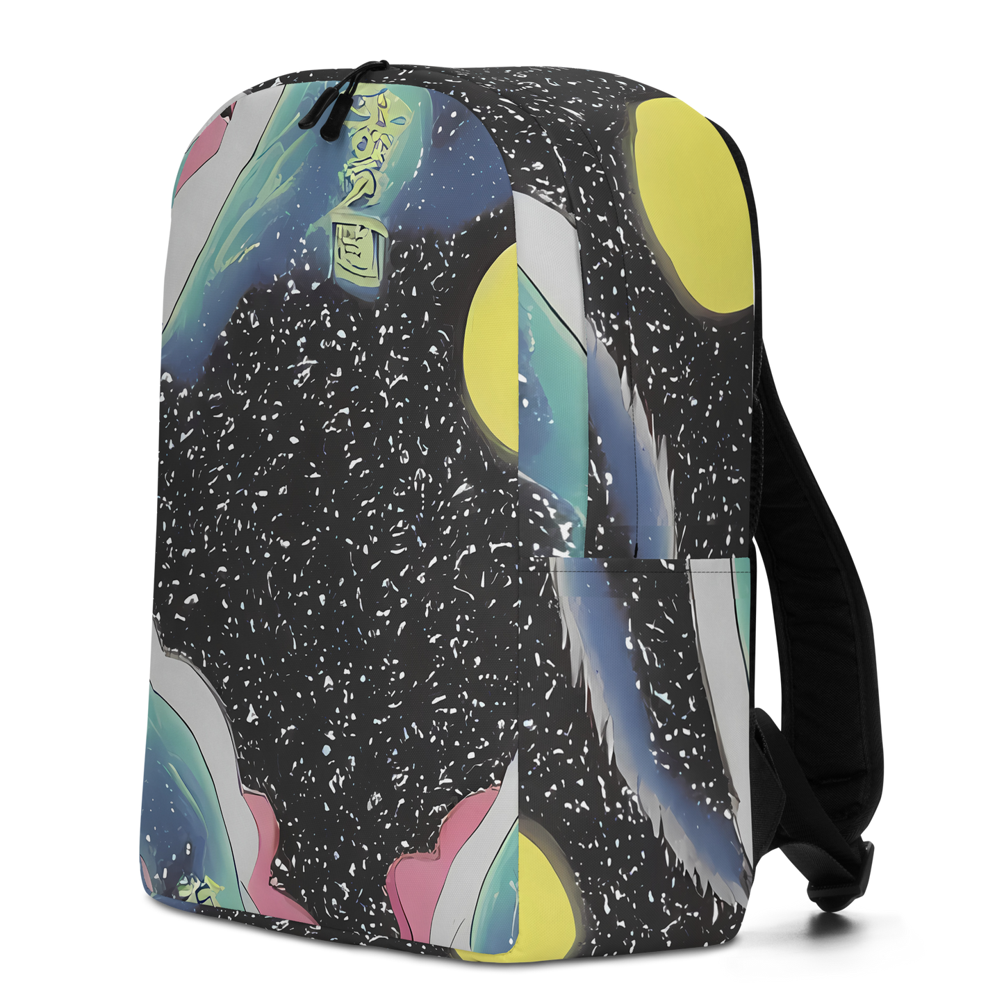 Minimalist Backpack - Lunar Waves