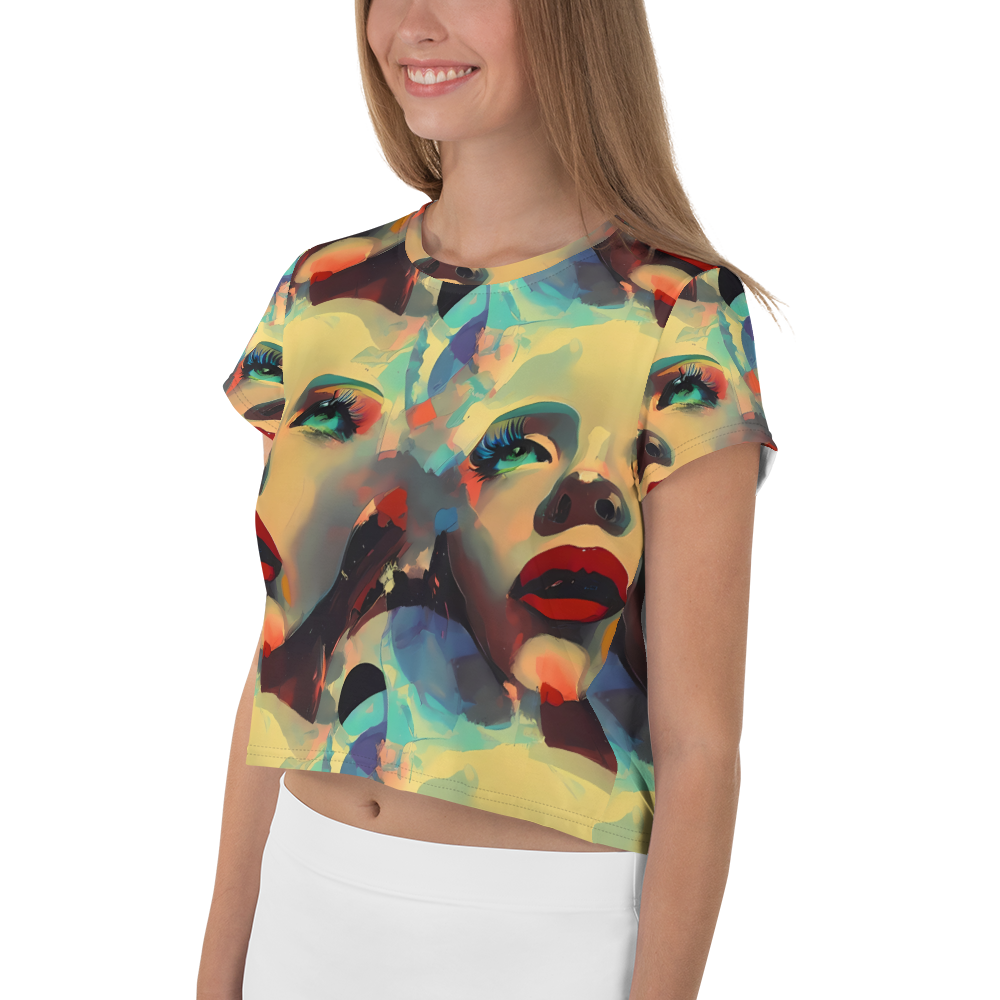 Women's Crop Tee - Astral Reflections