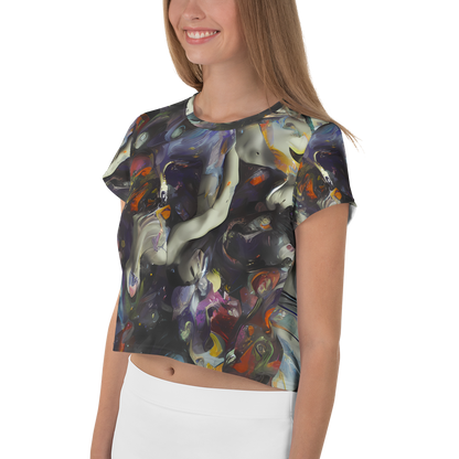 Women's Crop Tee - Dreamweaver's Canvas