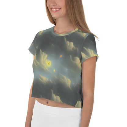 Women's Crop Tee - Dreamy Ascent