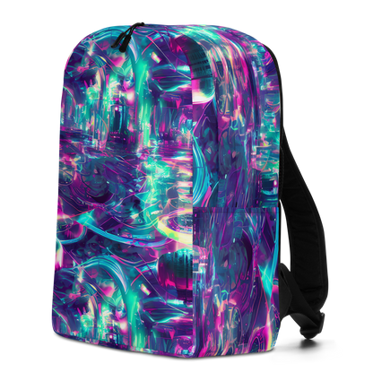 Minimalist Backpack - Synthwave Surge