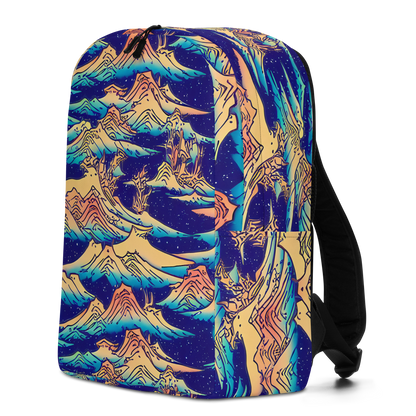 Minimalist Backpack - Mystical Mountain Mirage