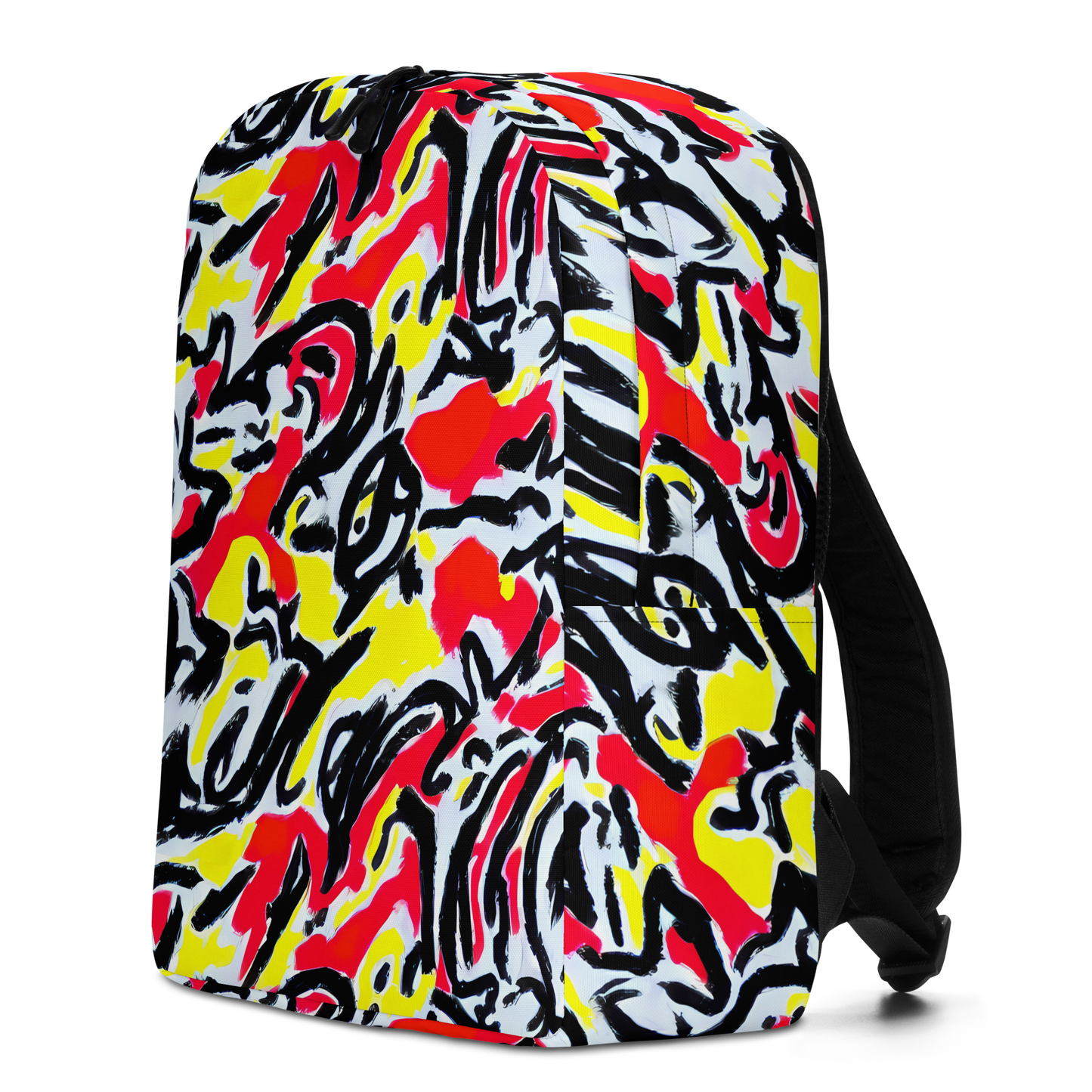 Minimalist Backpack - Cosmic Brushstrokes
