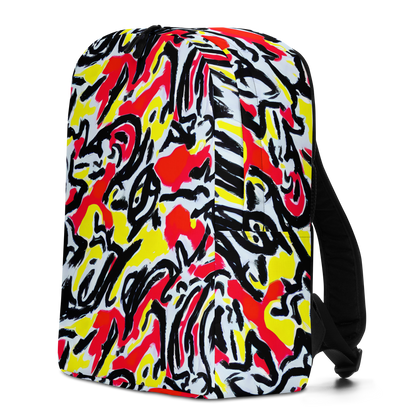 Minimalist Backpack - Cosmic Brushstrokes