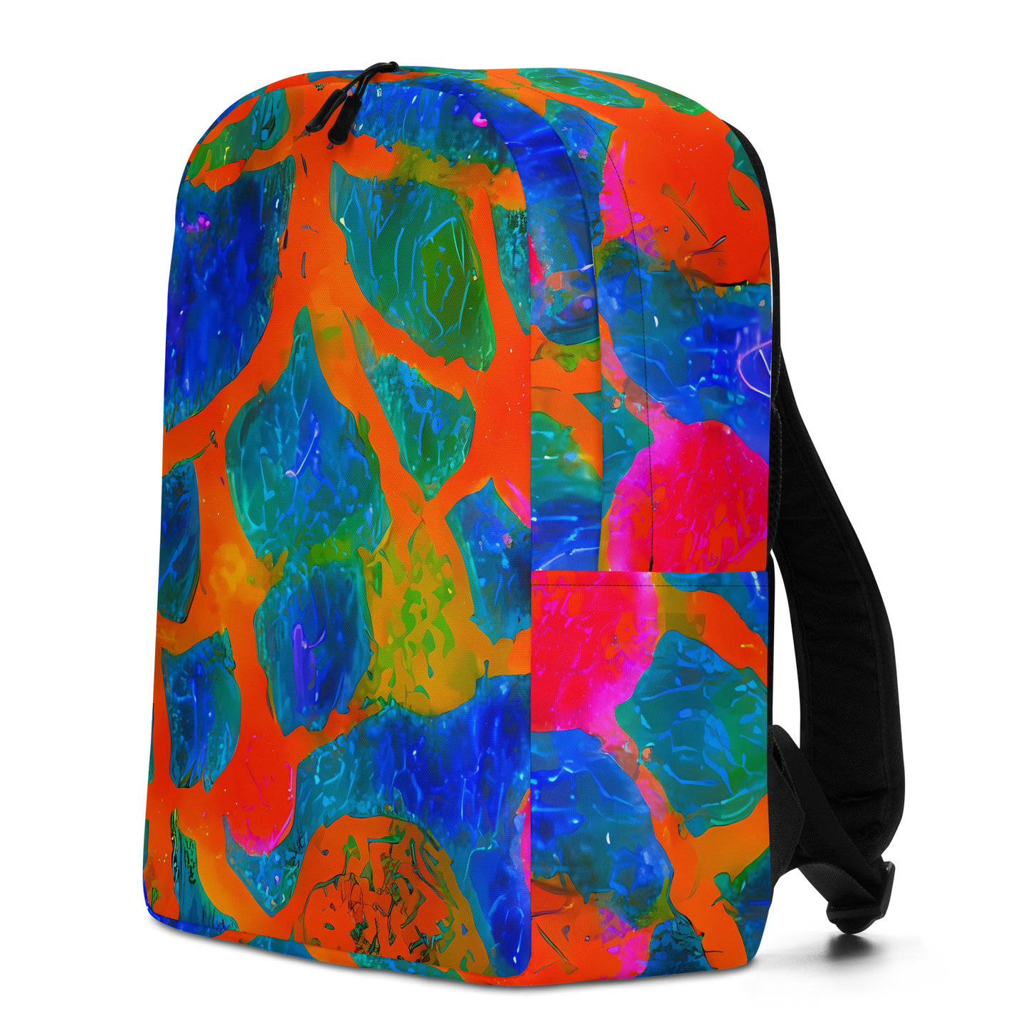 Minimalist Backpack - Vibrant Mosaic