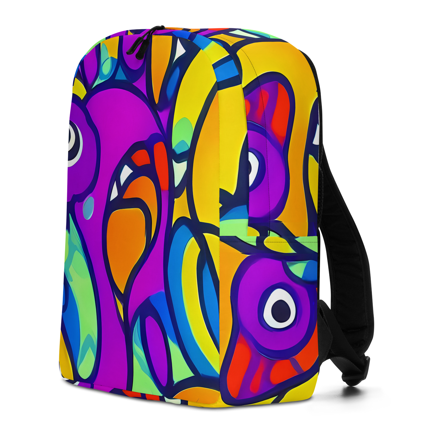 Minimalist Backpack - Kaleido Fish