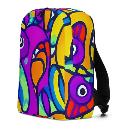 Minimalist Backpack - Kaleido Fish