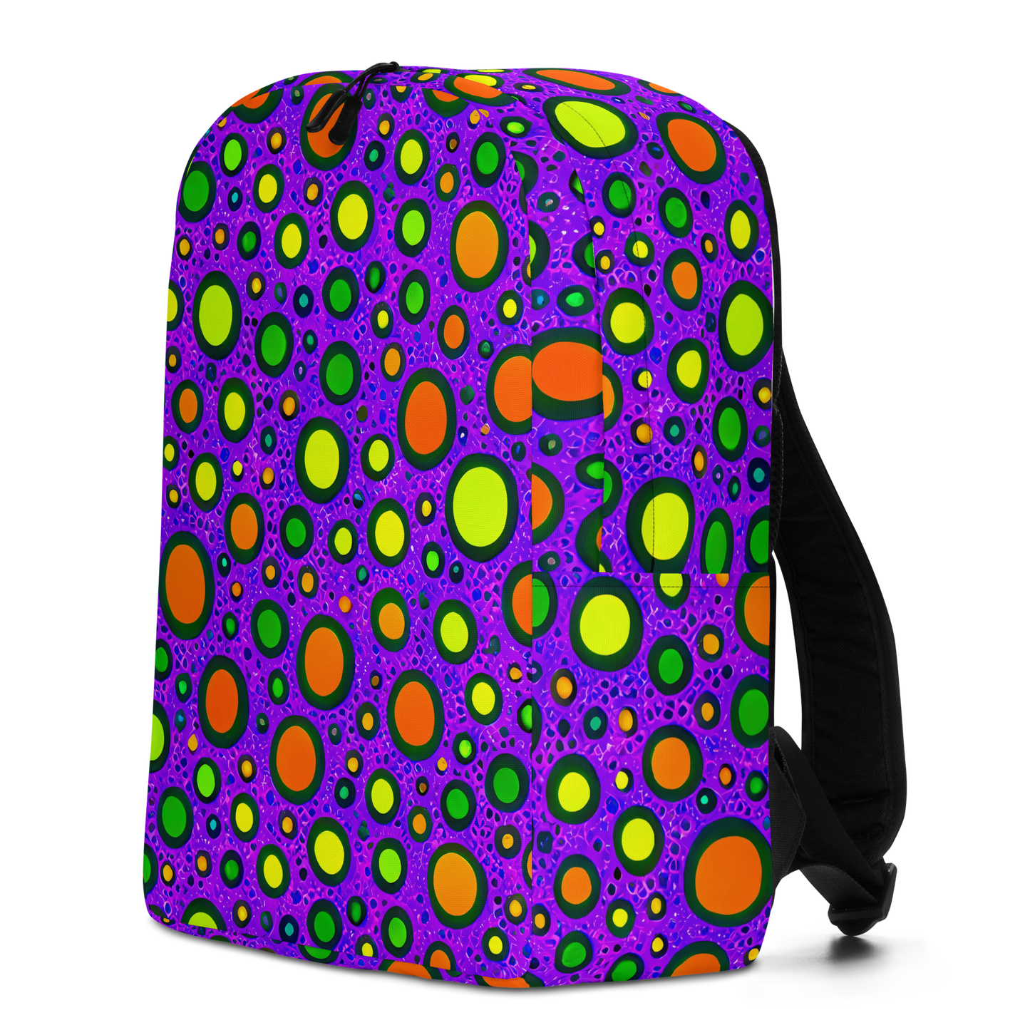 Minimalist Backpack - Luminous Bubbles