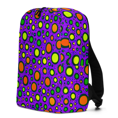 Minimalist Backpack - Luminous Bubbles