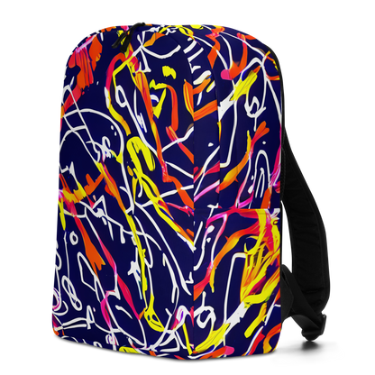 Minimalist Backpack - Neon Currents