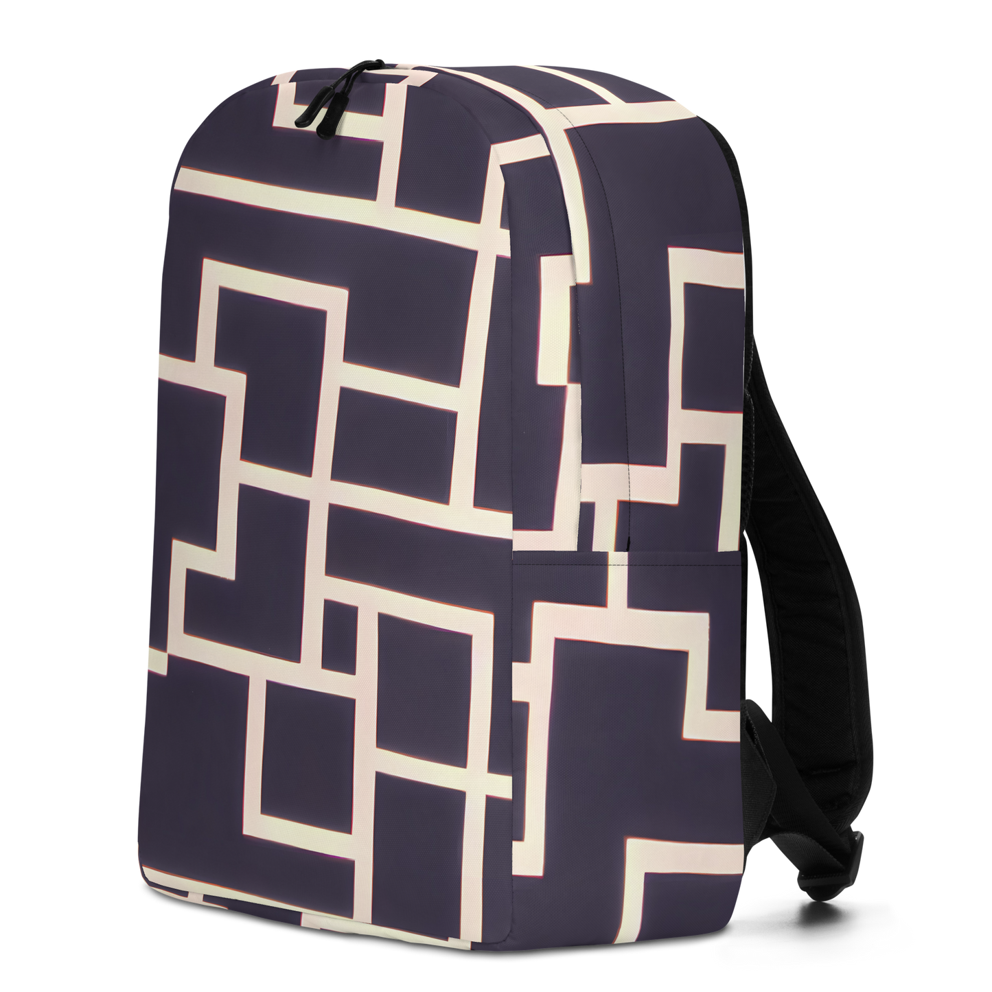 Minimalist Backpack - Gilded Gridlock