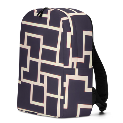 Minimalist Backpack - Gilded Gridlock