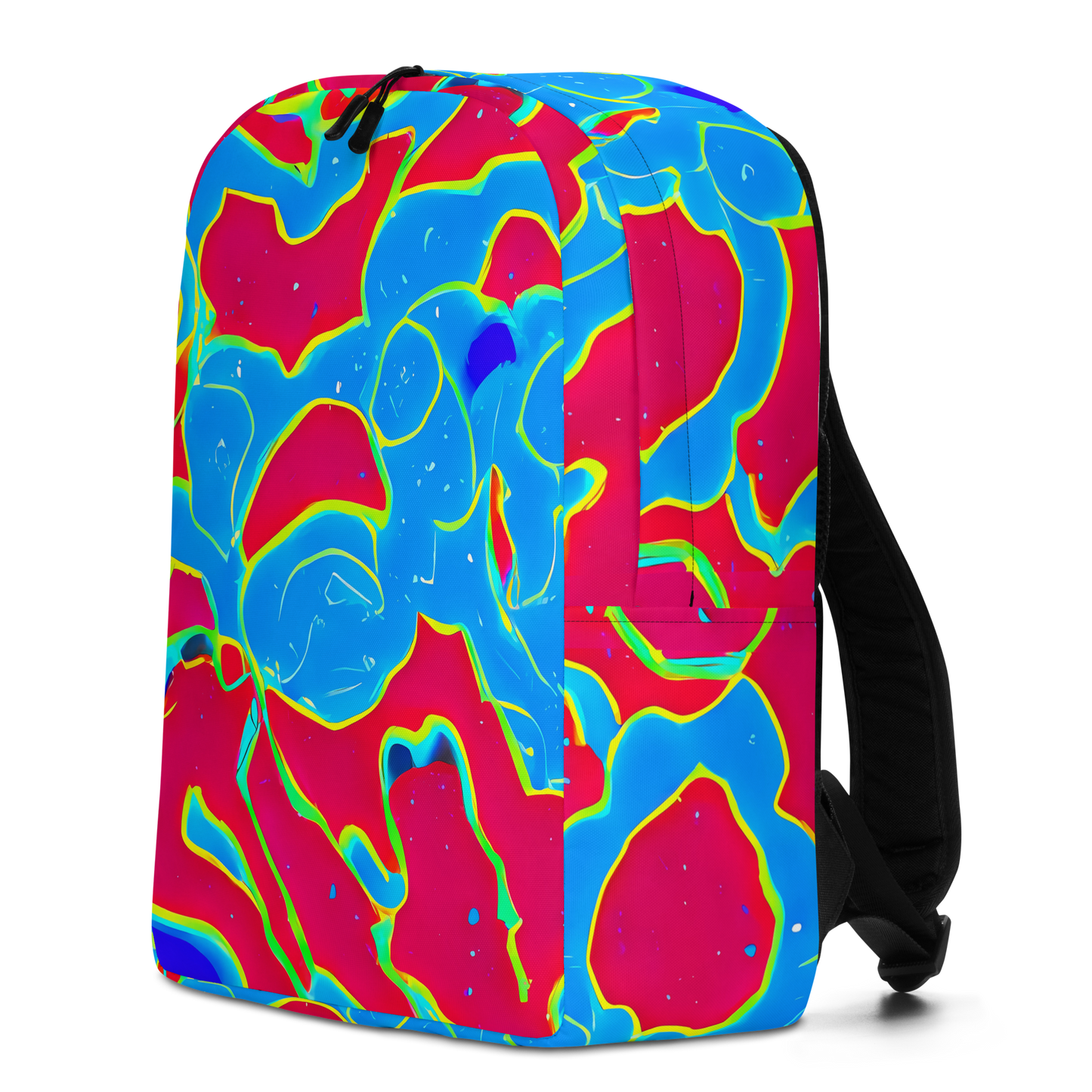 Minimalist Backpack - Electric Bloom