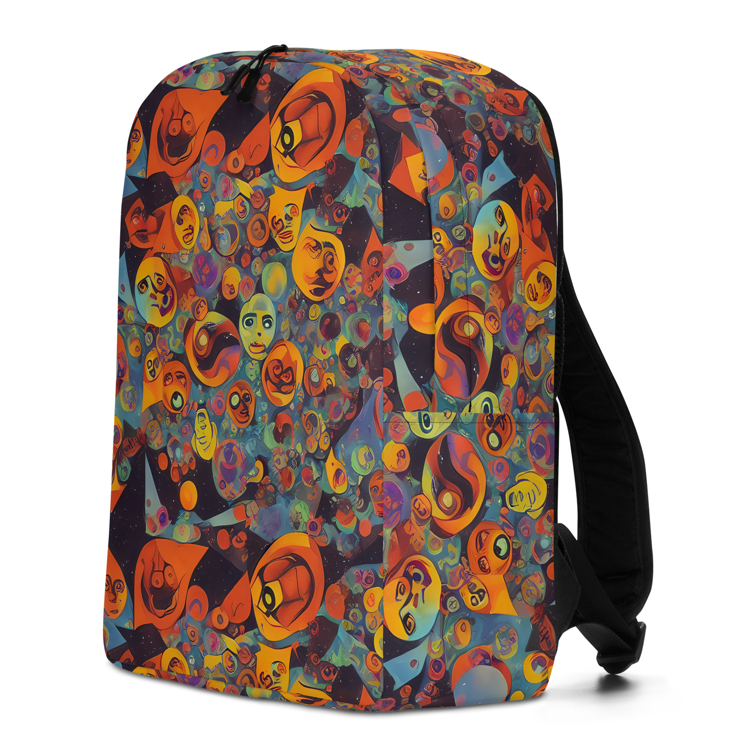 Minimalist Backpack - Galactic Faces