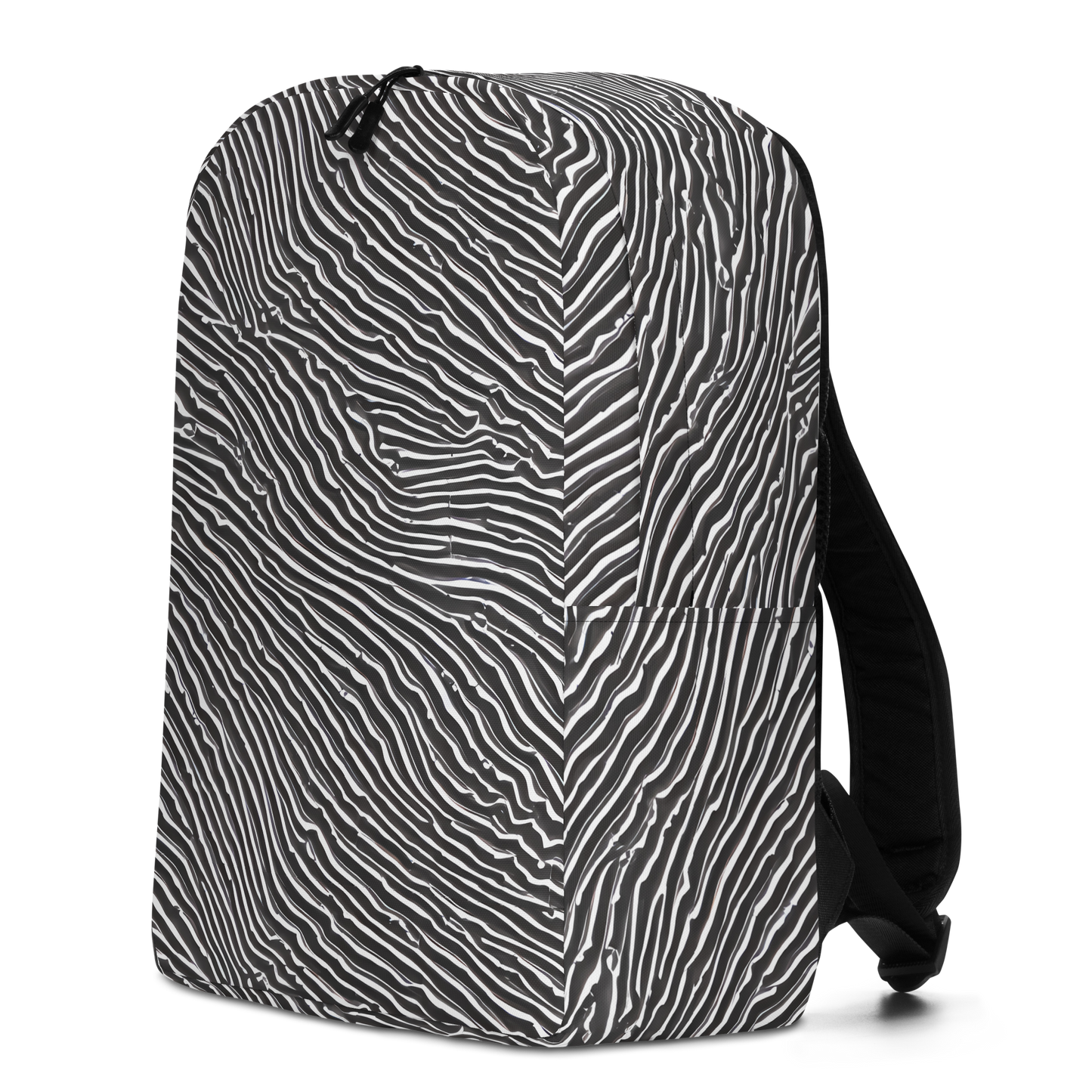 Minimalist Backpack - Hypnotic Waves