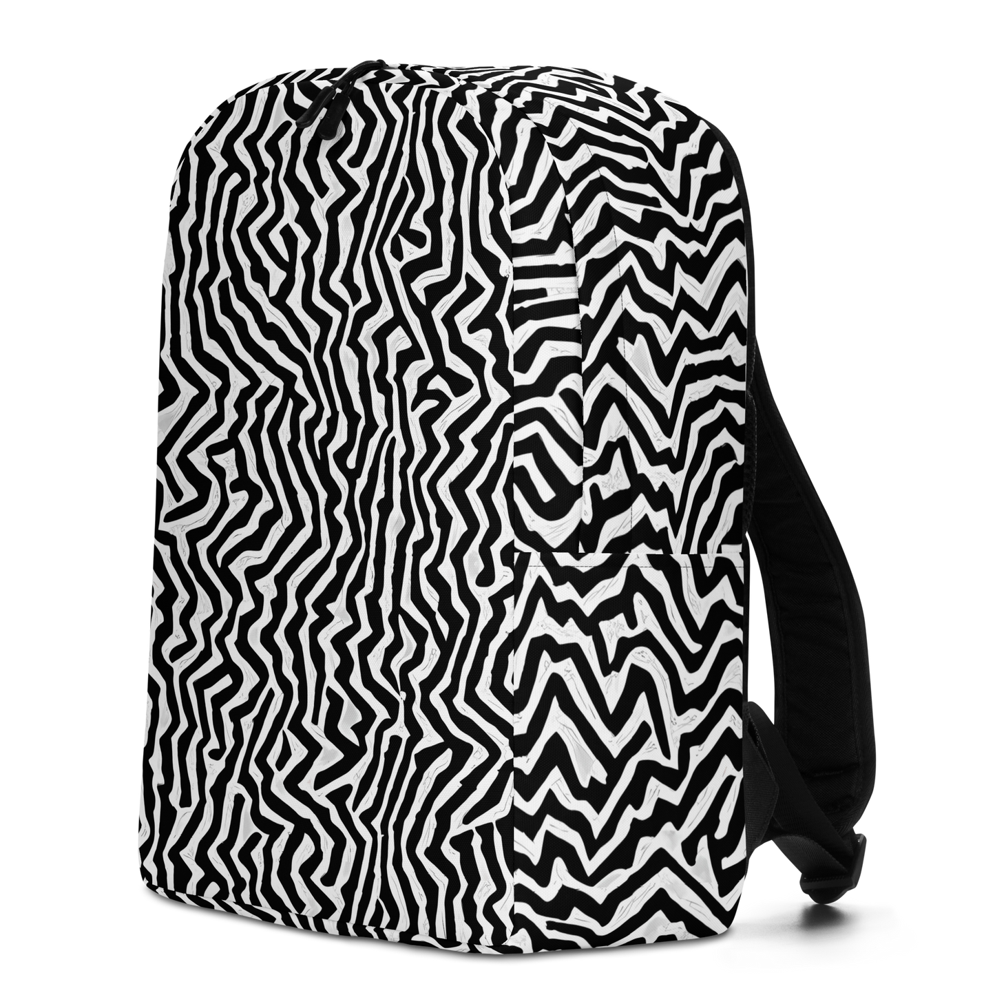 Minimalist Backpack - Static Swirl