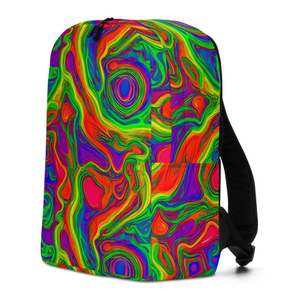 Minimalist Backpack - Psychedelic Waves