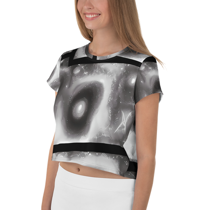 Women's Crop Tee - Arbus Whorls