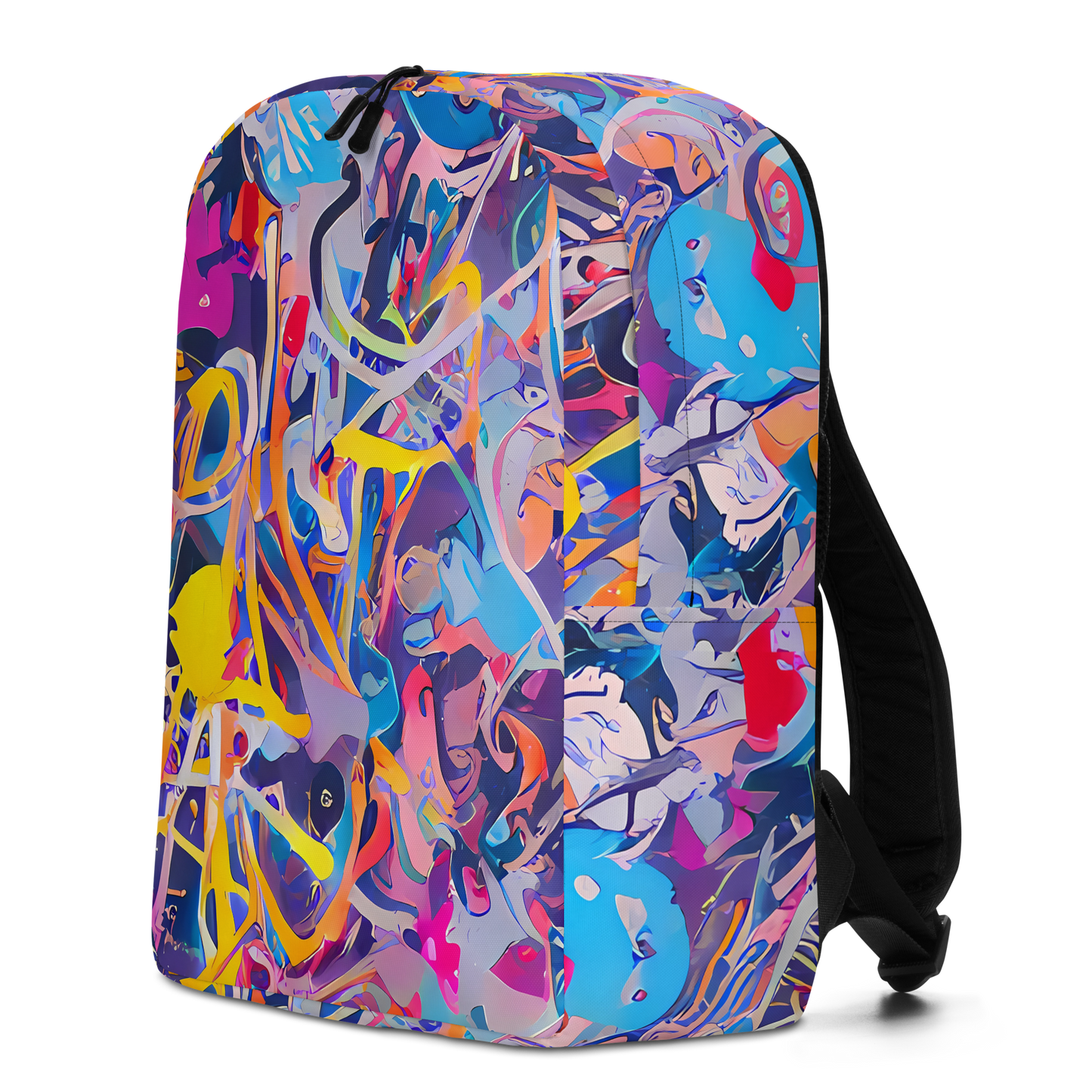 Minimalist Backpack - Vibrant Fusion