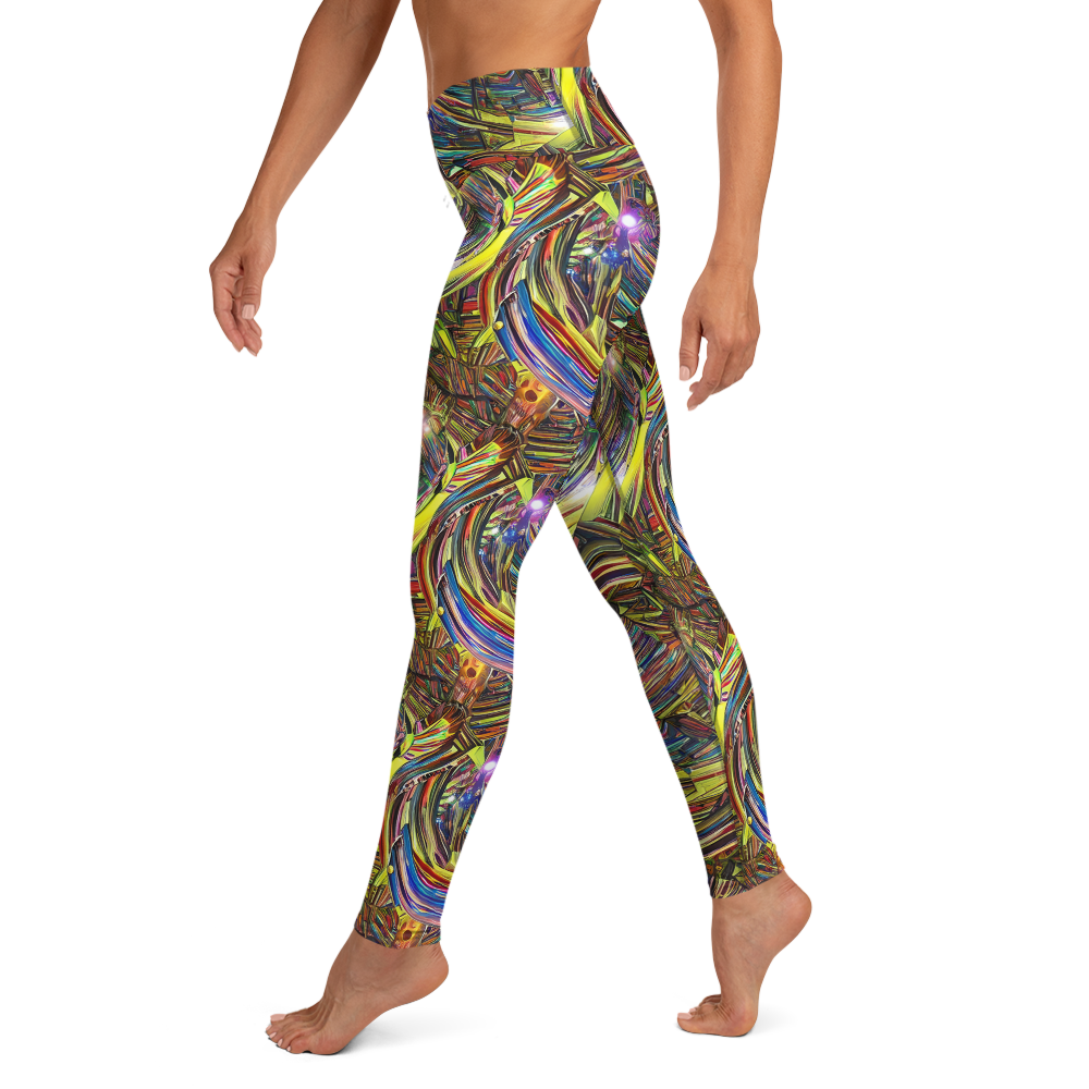 Yoga Leggings - Quantum Palette