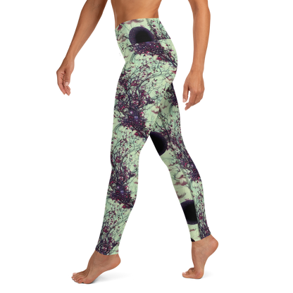 Yoga Leggings - Celestial Bloom