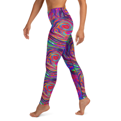 Yoga Leggings - Quantum Spiral