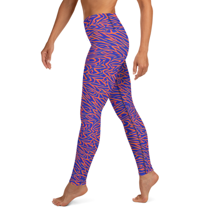 Yoga Leggings - Sapphire Swirl