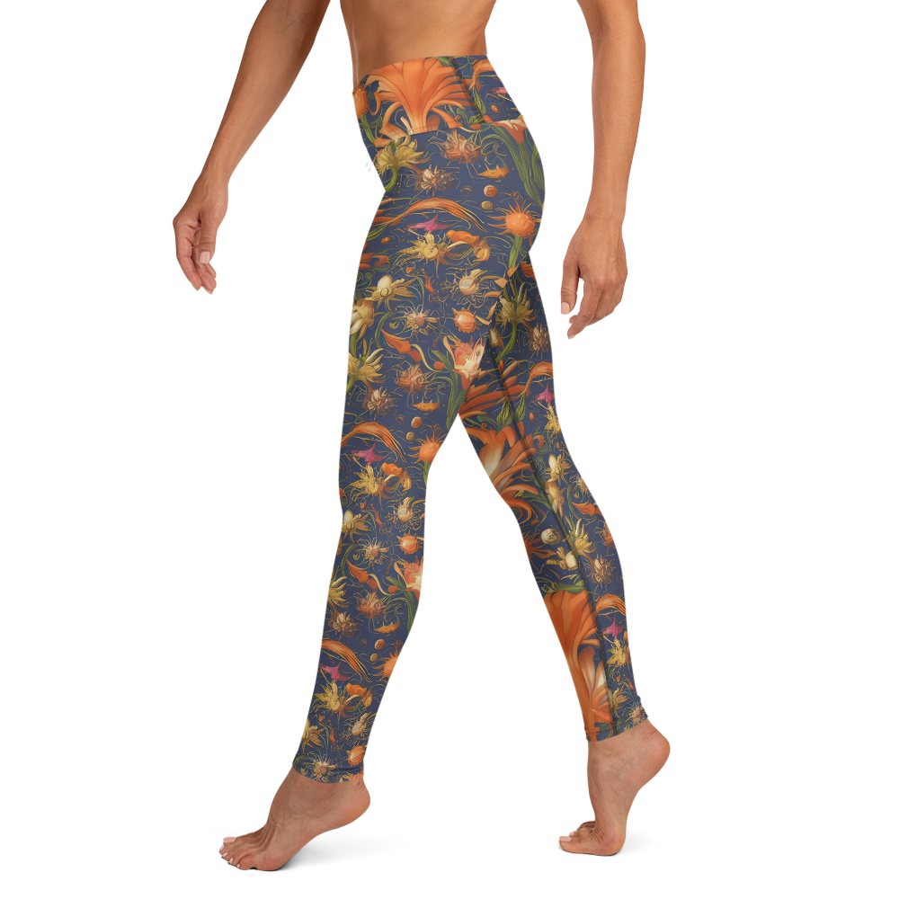 Yoga Leggings - Stellar Blooms