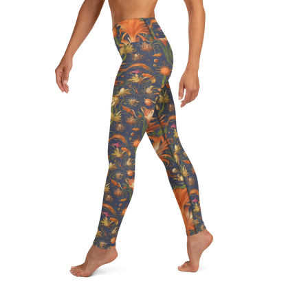 Yoga Leggings - Stellar Blooms